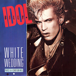 Billy Idol White Wedding Parts I & II (Shot Gun Mix) USED VINYL 12INCH 45 RPM SINGLE PARTIALLY MIXED