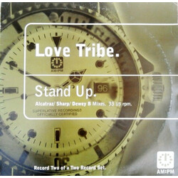Love Tribe Stand Up (Alcatraz / Sharp / Dewey B Mixes) USED VINYL 12INCH 33 S RPM