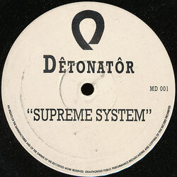 Detonator (2) Supreme System USED VINYL 12INCH