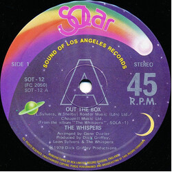 The Whispers Out The Box USED VINYL 12INCH SINGLE
