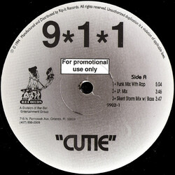 911 (3) Cutie USED VINYL 12INCH PROMO