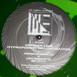 Subway Link Hypnopompic Hallucination USED VINYL 12INCH 45 RPM 33 S RPM