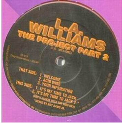 L.A. Williams The Project Part 2 USED VINYL 12INCH