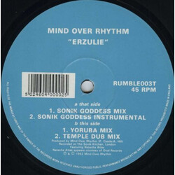 Mind Over Rhythm Erzulie USED VINYL 12INCH 45 RPM