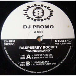 Raspberry Rocket Wonderland USED VINYL 12INCH PROMO