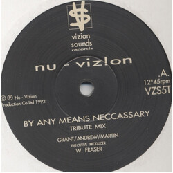 Nu-Vizion By Any Means Neccassary USED VINYL 12INCH 45 RPM