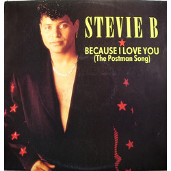 Stevie B Because I Love You USED VINYL 12INCH