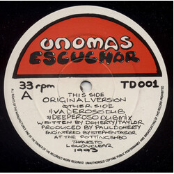 Unomas Escuchar USED VINYL 12INCH 33 S RPM