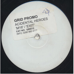 Accidental Heroes M16 / Exit USED VINYL 12INCH WHITE LABEL
