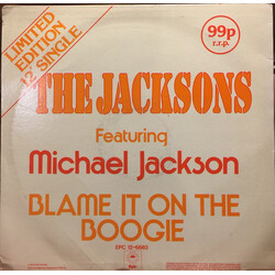 The Jacksons Blame It On The Boogie USED VINYL 12INCH SINGLE LIMITED EDITION