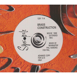 Brass Construction Movin' - 1988 USED VINYL 12INCH 45 RPM PROMO