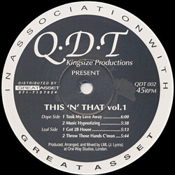 QDT This 'N' That Vol. 1 USED VINYL 12INCH 45 RPM
