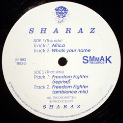 Sharaz Africa USED VINYL 12INCH PROMO