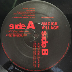 Majick Village Hot / Heartbreak USED VINYL 12INCH 33 S RPM