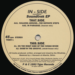 In-Side (3) Soundtrek EP USED VINYL 12INCH 45 RPM EP