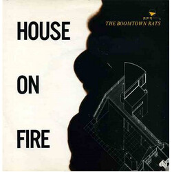 The Boomtown Rats House On Fire USED VINYL 12INCH 45 RPM SINGLE