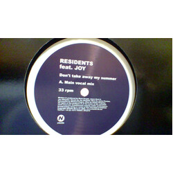 Residents Don't Take Away My Summer USED VINYL 12INCH