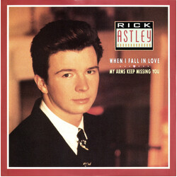 Rick Astley When I Fall In Love / My Arms Keep Missing You USED VINYL 12INCH 45 RPM SINGLE