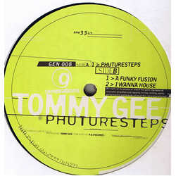 Tommy Gee Phuturesteps USED VINYL 12INCH 33 S RPM 45 RPM
