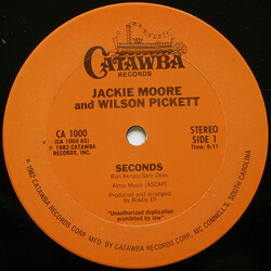 Jackie Moore / Wilson Pickett Seconds USED VINYL 12INCH 33 S RPM