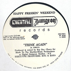 Happy Freakin' Weekend Think Again USED VINYL 12INCH 33 S RPM