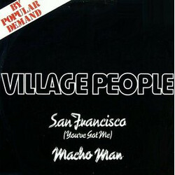 Village People San Francisco (You've Got Me) / Macho Man USED VINYL 12INCH 45 RPM