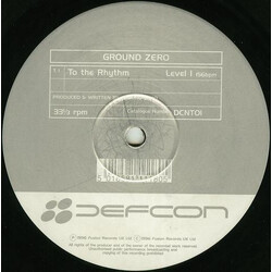 Ground Zero To The Rhythm USED VINYL 12INCH 33 S RPM