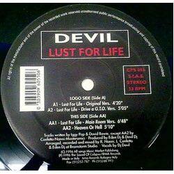 DJ Devil Lust For Live USED VINYL 12INCH