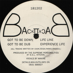 Back II Back Got To Be Down USED VINYL 12INCH