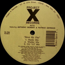 N.Y.T.C. / Anthony Bembry / Patrice Germain Save My Day USED VINYL 12INCH 33 S RPM