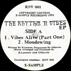 X-Sample (4) The Rhythm 'n Vibes EP USED VINYL 12INCH 33 S RPM EP