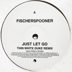 Fischerspooner Just Let Go USED VINYL 12INCH 45 RPM PROMO