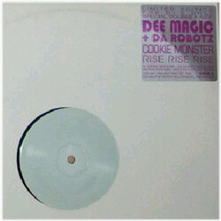 Dee Magic / Da Robotz Cookie Monster / Rise Rise Rise USED VINYL 12INCH WHITE LABEL