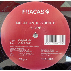 Mid Atlantic Science Livin USED VINYL 12INCH 33 S RPM