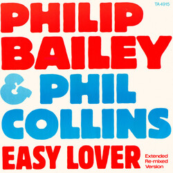 Philip Bailey / Phil Collins Easy Lover (Extended Re-mixed Version) USED VINYL 12INCH 45 RPM