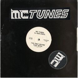 MC Tunes / 808 State The Only Rhyme That Bites USED VINYL 12INCH PROMO 45 RPM