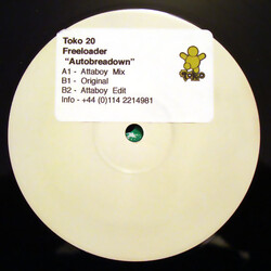 Freeloader Autobreakdown USED VINYL 12INCH WHITE LABEL