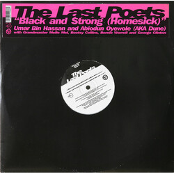 The Last Poets Black And Strong (Homesick) USED VINYL 12INCH