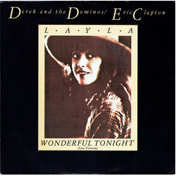 Derek & The Dominos / Eric Clapton Layla / Wonderful Tonight (Live Version) USED VINYL 12INCH 45 RPM STEREO