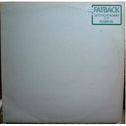 The Fatback Band Let's Do It Again USED VINYL 12INCH SINGLE 45 RPM