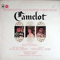 Alan Jay Lerner / Frederick Loewe / Julie Andrews / Richard Burton (2) Camelot (Original Broadway Cast) Vinyl LP USED