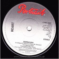 Heart Barracuda USED VINYL 7INCH SINGLE 45 RPM
