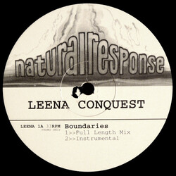 Leena Conquest Boundaries USED VINYL 12INCH PROMO