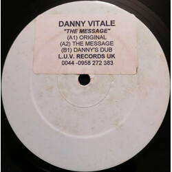 Danny Vitale / Robert Crawford The Message USED VINYL 12INCH WHITE LABEL PROMO