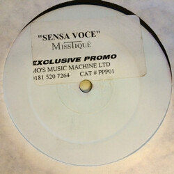 Mystique (11) Sensa Voce USED VINYL 12INCH PROMO WHITE LABEL