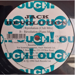 Jack Berry Revolution USED VINYL 12INCH