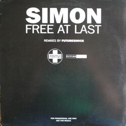 Simon Free At Last (Remixes By Futureshock) USED VINYL 12INCH 33 S RPM PROMO