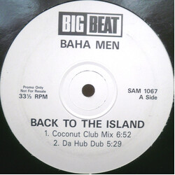 Baha Men Back To The Island USED VINYL 12INCH PROMO