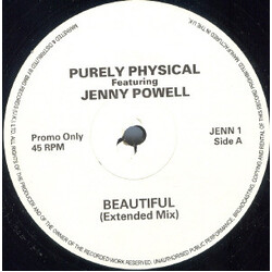 Purely Physical / Jenny Powell Beautiful USED VINYL 12INCH PROMO