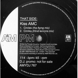 Kiss AMC Circles USED VINYL 12INCH PROMO
